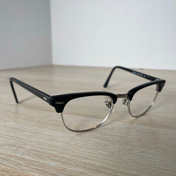 Ray-Ban RB5154 2000 Clubmaster READ Eyeglasses Black FRAMES ONLY 49-21-140 - Picture 1 of 8